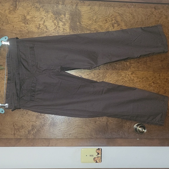 Anthropologie Tie-Waist Paper Bag Pants 4 - Picture 2 of 7